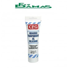 GRASSO TRASPARENTE AL SILICONE CFG TUBETTO DA 125 ML.